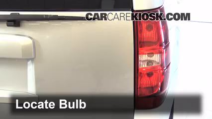 2013 Chevrolet Tahoe LT 5.3L V8 FlexFuel Lights Reverse Light (replace bulb)